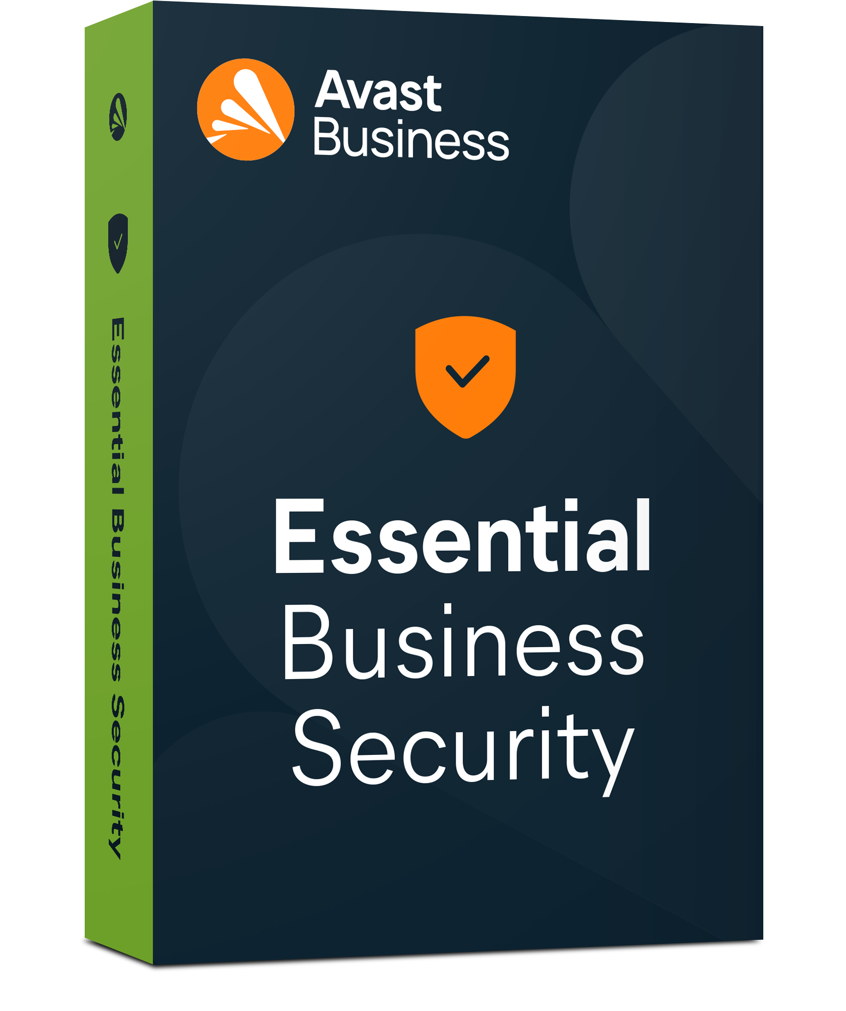 Avast Business Essential Business Security product box